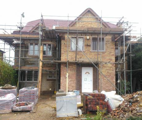 Large two storey side and two storey rear extension in gravesend with loft conversion by DKM Consultants
