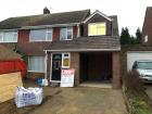 2 storey side extension and front porch with garage in walderslade